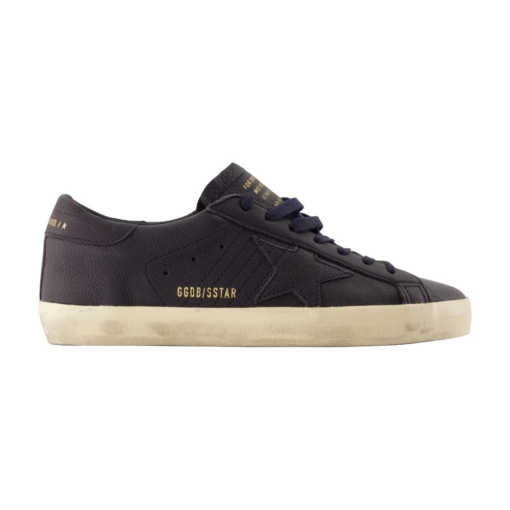 Golden Goose Herren Blau - Super-Star Sneakers - Shoes - 41 Eu