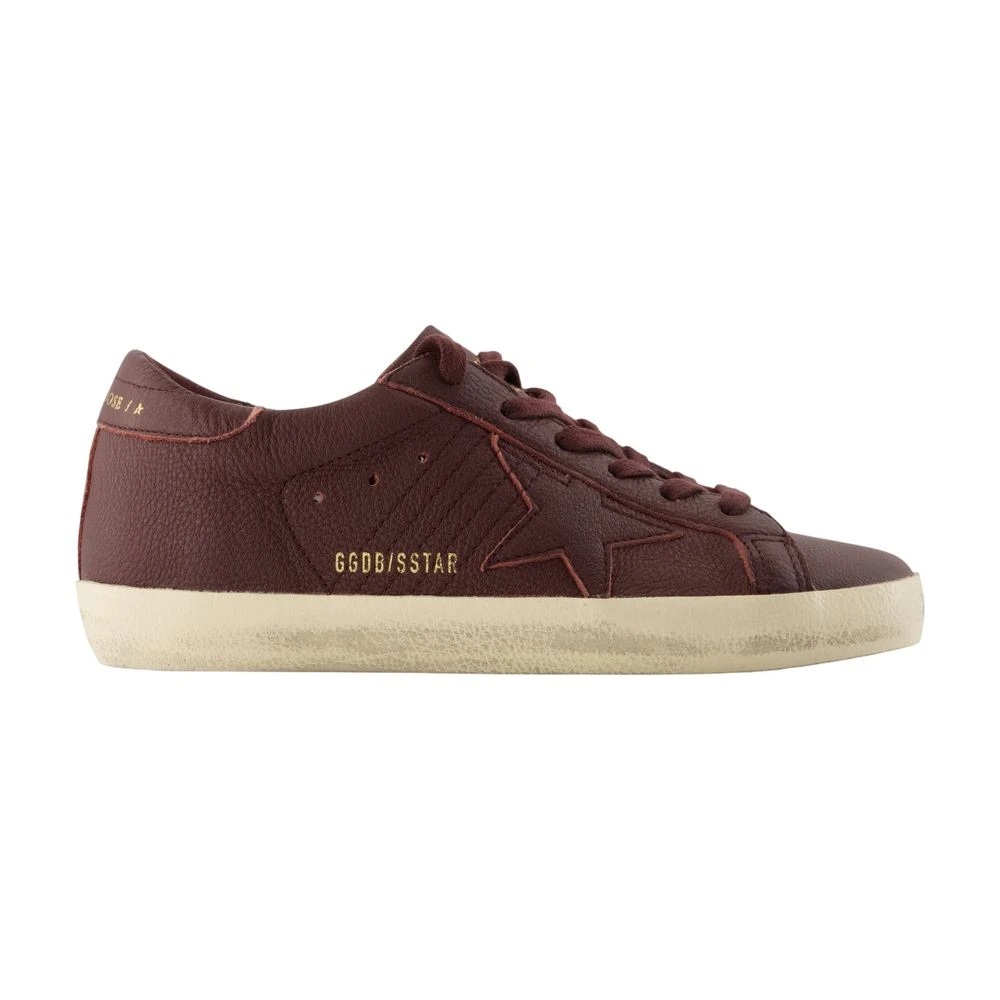 Golden Goose Damen Rot - Super-Star Sneakers - Shoes - 38 Eu