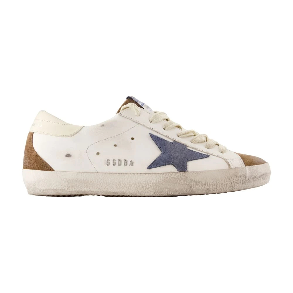 Golden Goose Herren Weiß - Super Star Sneakers - Shoes - 42 Eu