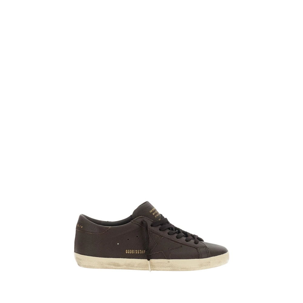 Golden Goose Herren Braun - Super-Star Sneakers - Shoes - 43 Eu