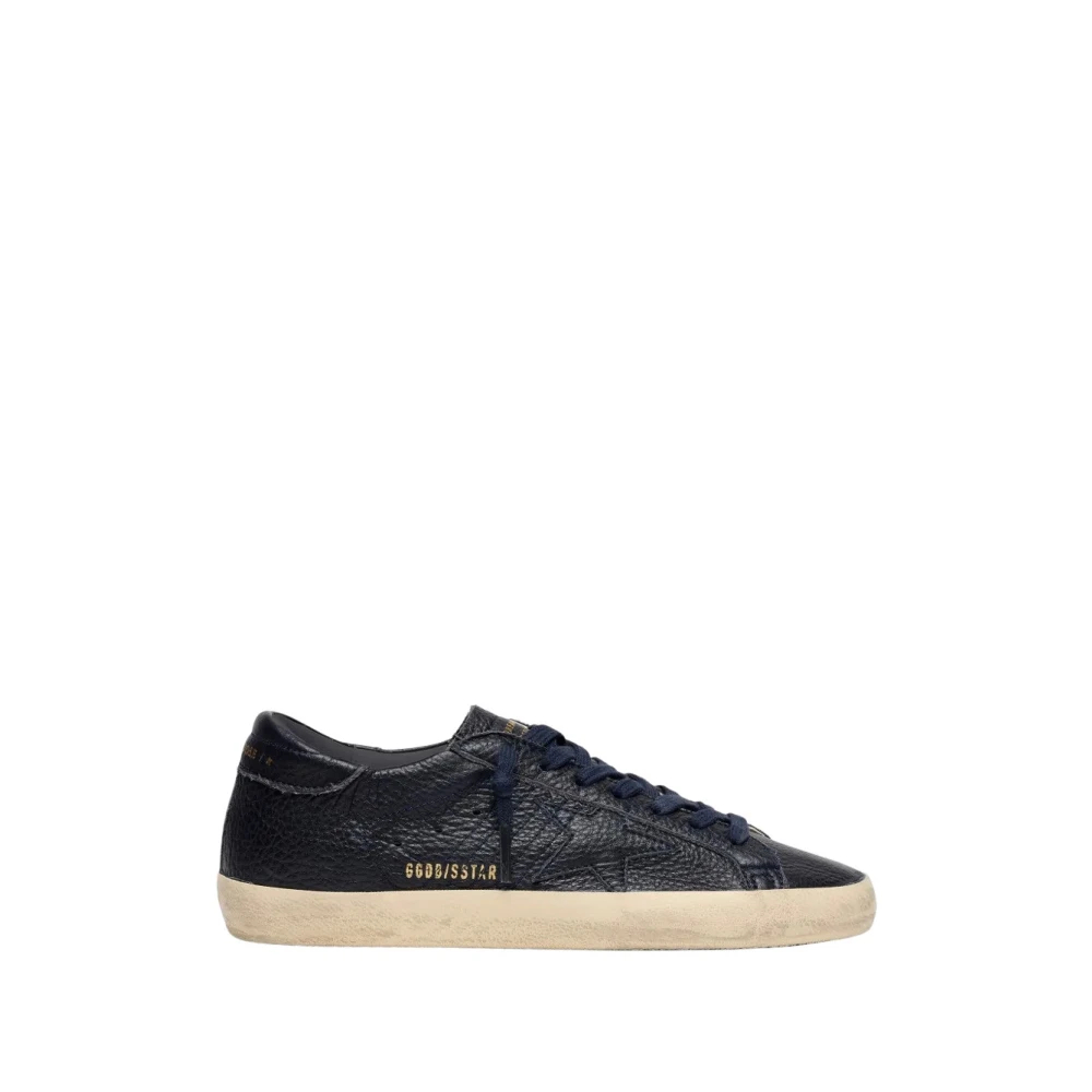 Golden Goose Herren Blau - Super-Star - Shoes - 41 Eu
