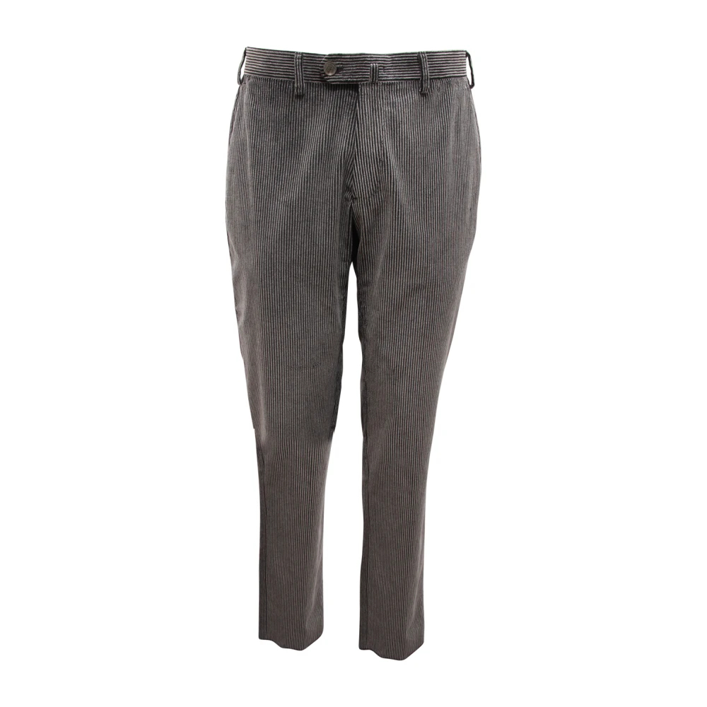 Armani Herren Grau - Samthose Phantom Modell Made In Italy - Trousers - S