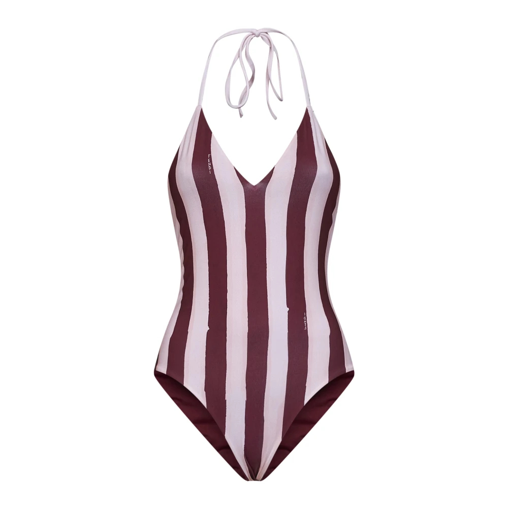 FENDI | Red and pink Lycra Pequin reversible one-piece swimsuit | Women | 40 - Bild 5