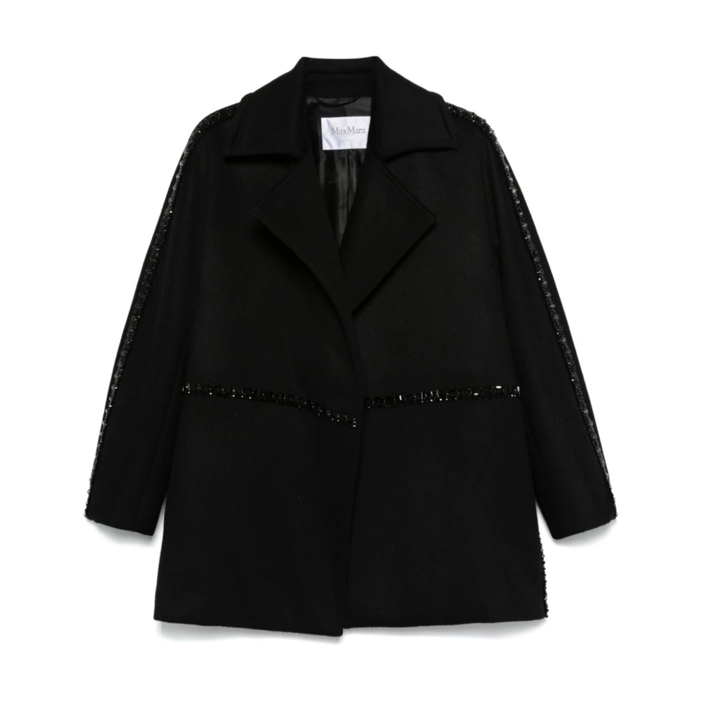 Max Mara , Damen, Jacken, Schwarzk, 2XS - Bild 3