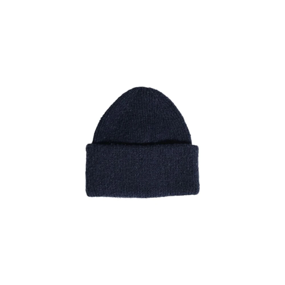 Pieces, Damen, Mütze, Pcpyron Lurex Hood Noos Bc, Blau, (One Size) - Bild 7