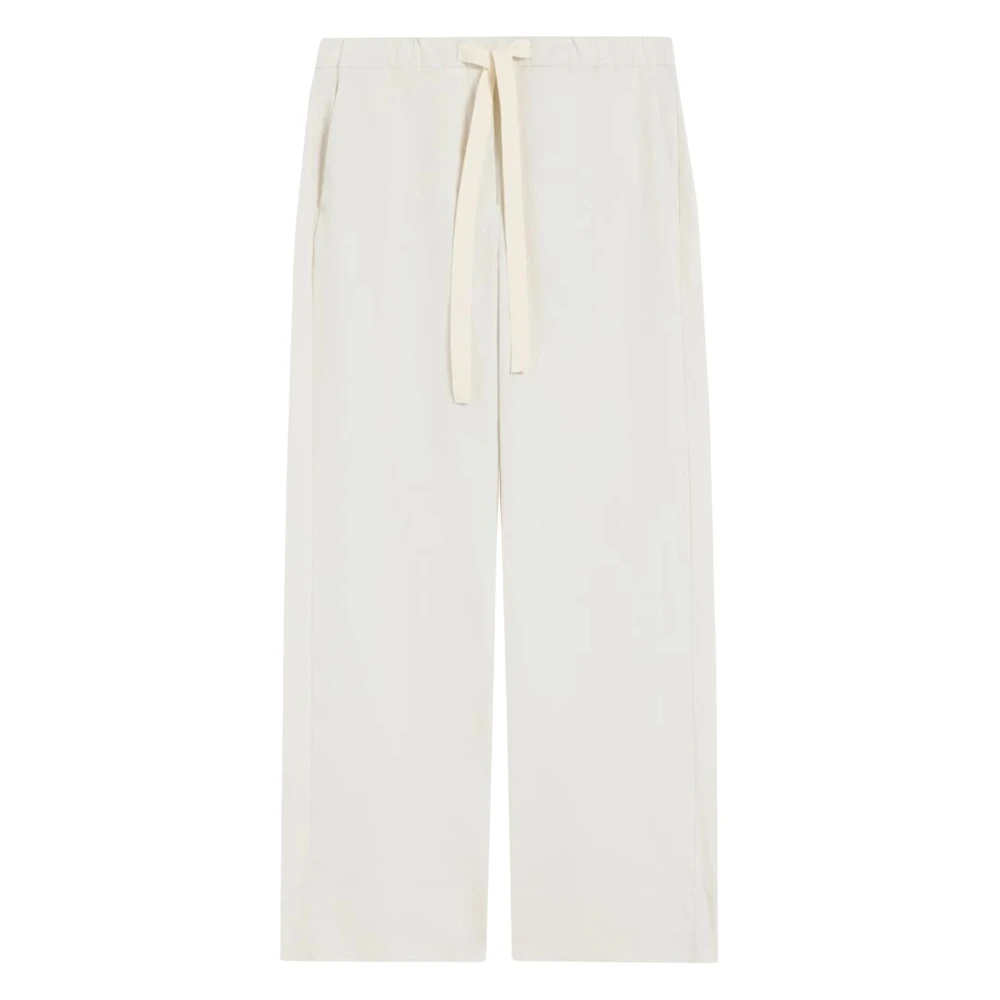 Max Mara Damen Beige - Argento Wide Hosen - Trousers - L