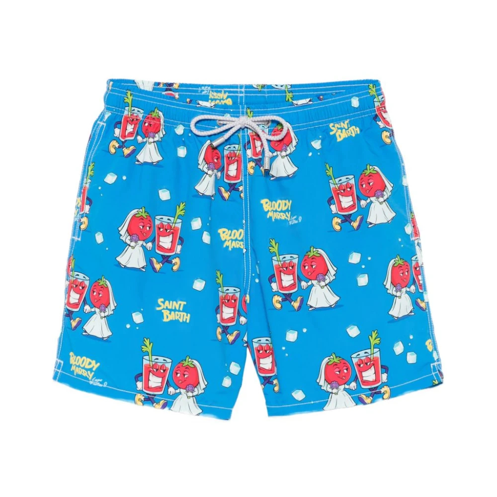 Mc2 Saint Barth Herren Blau - Gustavia Badeshorts - Swimwear - L
