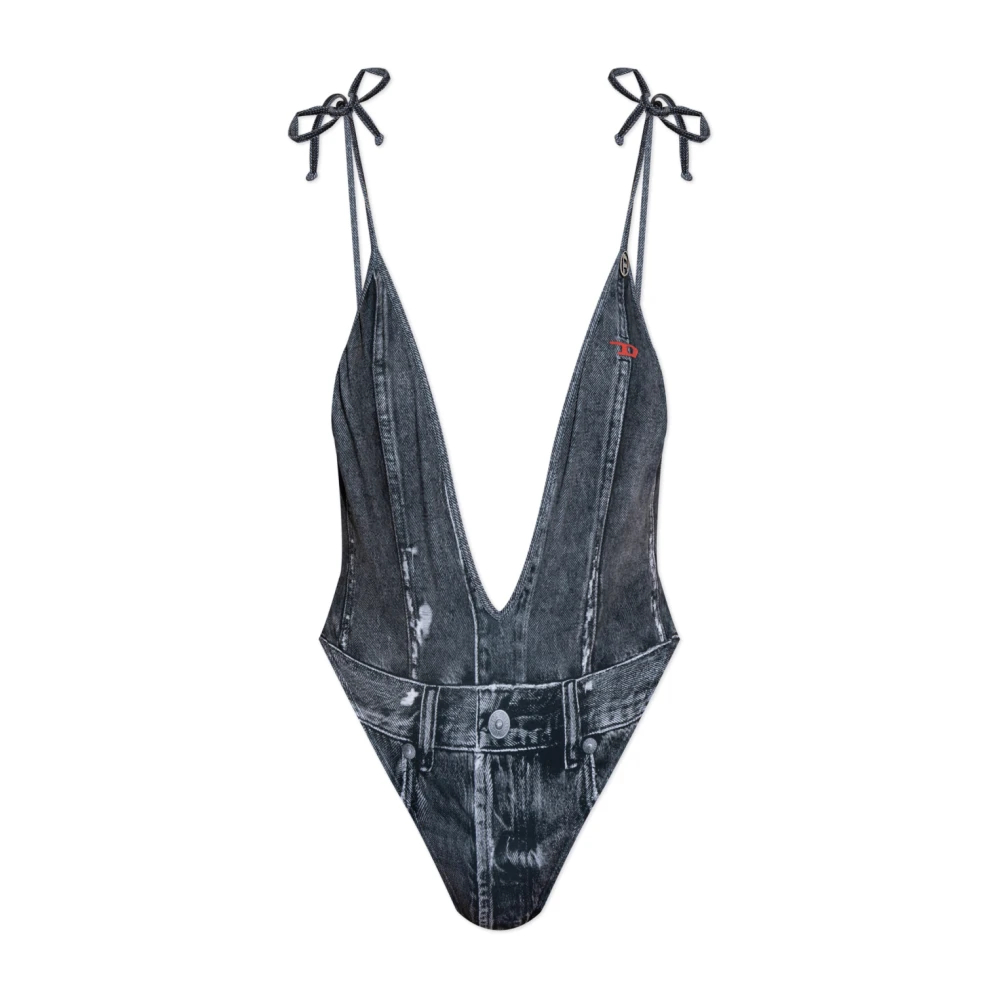 Diesel Damen Grau - Einteiliger Badeanzug Kinsley-Dnm - Swimwear - M