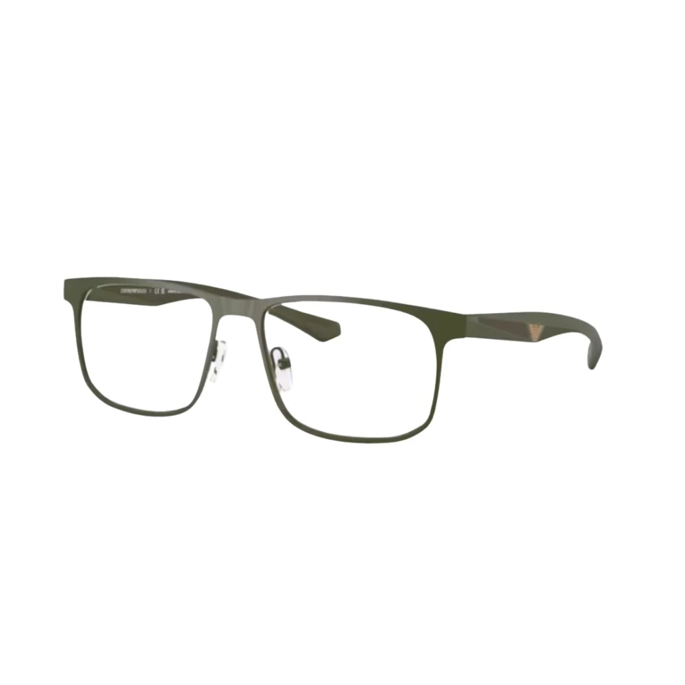 Emporio Armani - Ea1163 Quadratische Brille - Accessories -Unisex -Grün -55 Mm