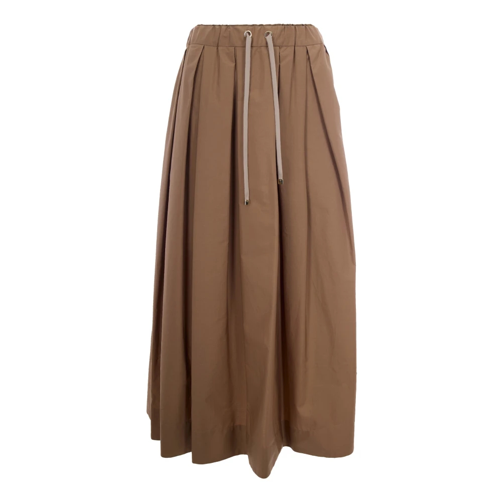 Max Mara Studio Damen Braun - Pineta Midi Rock - Skirts - S