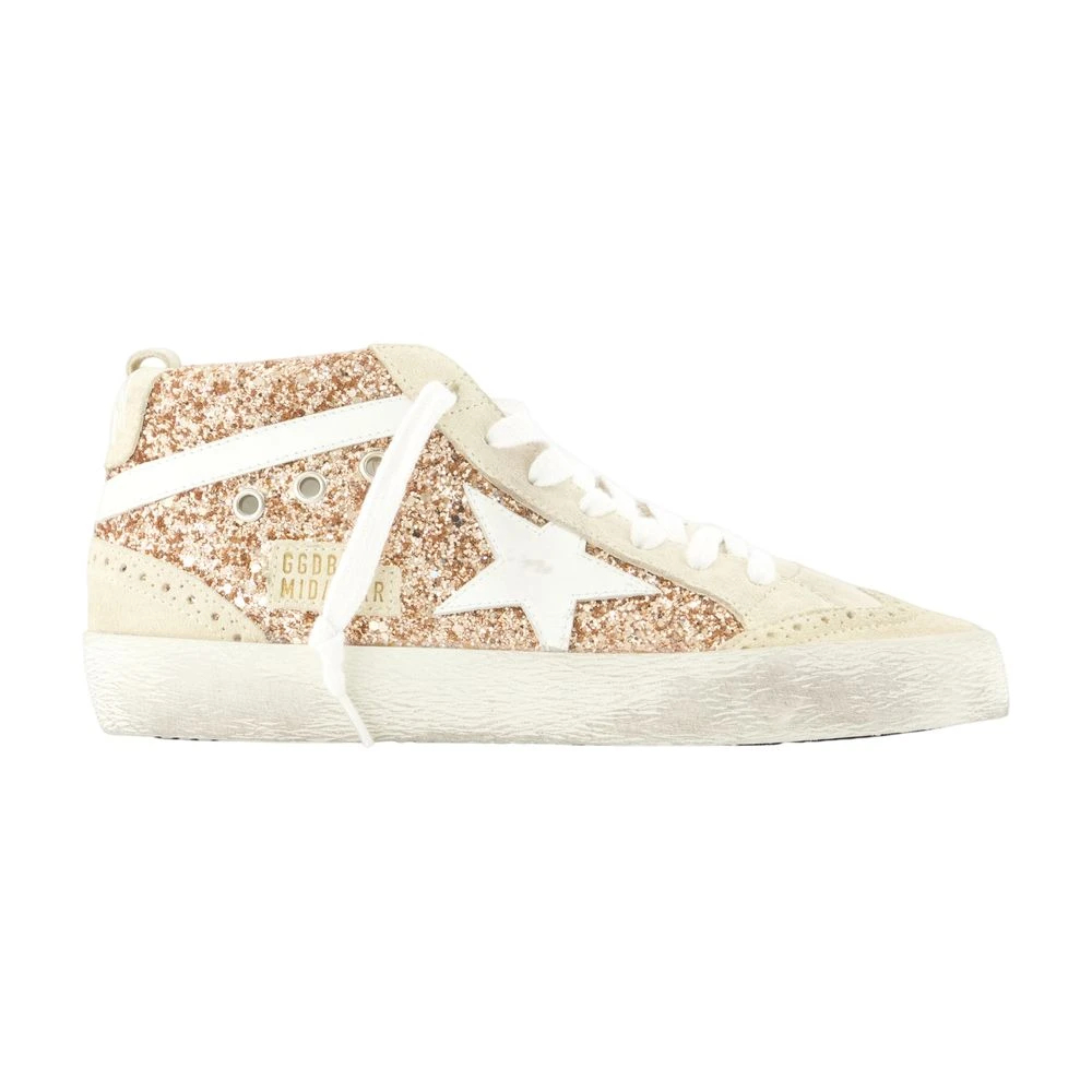 Golden Goose Damen Rosa - Mid Star Sneakers - Shoes - 38 Eu