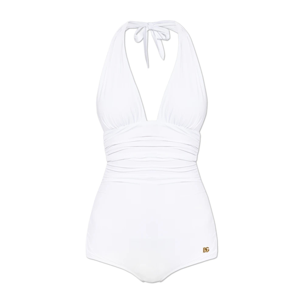 Dolce & Gabbana Damen Weiß - Einteiliger Badeanzug - Swimwear - M