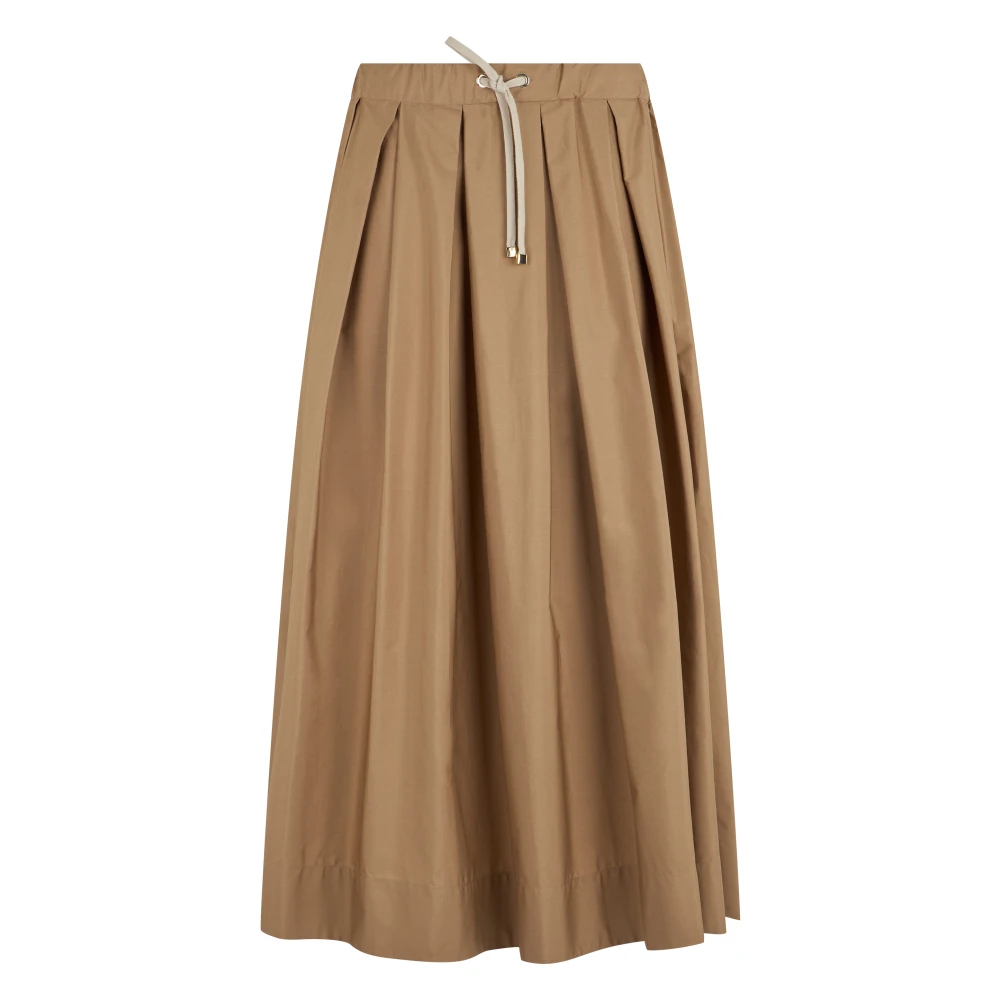 Max Mara Damen Braun - Pineta Plissee-Midirock - Skirts - M