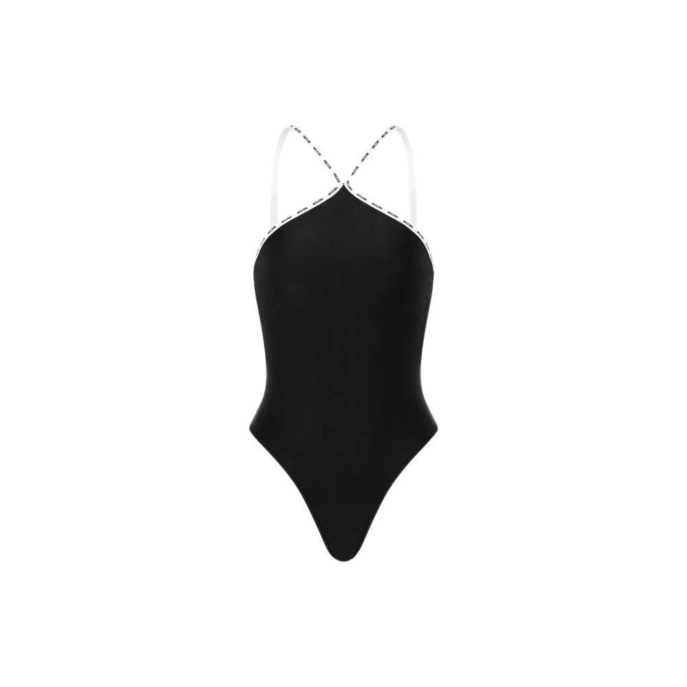 Moschino Damen Schwarz - Lycra Badeanzug - Einteiler - Swimwear - K -L