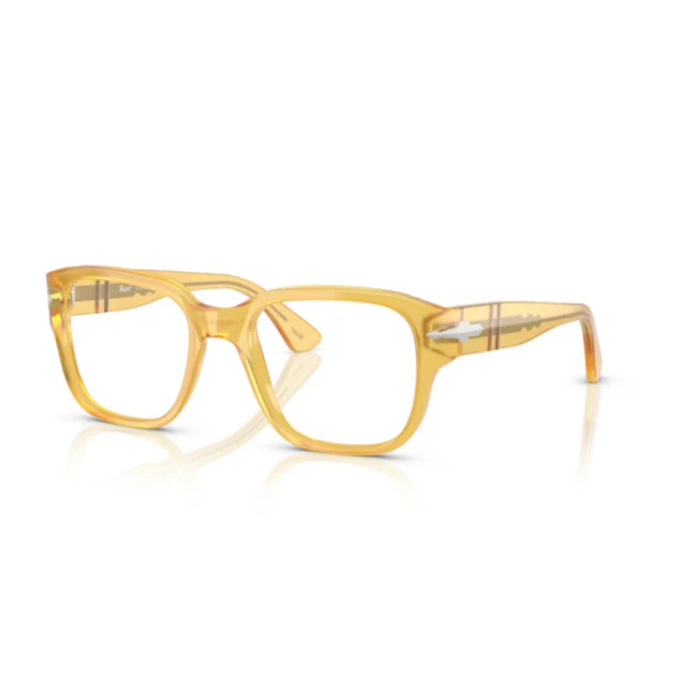 Persol Unisex Gelb Po3374v 204 Optische Fassungen Acetat Quadratisch Normal - Bild 3