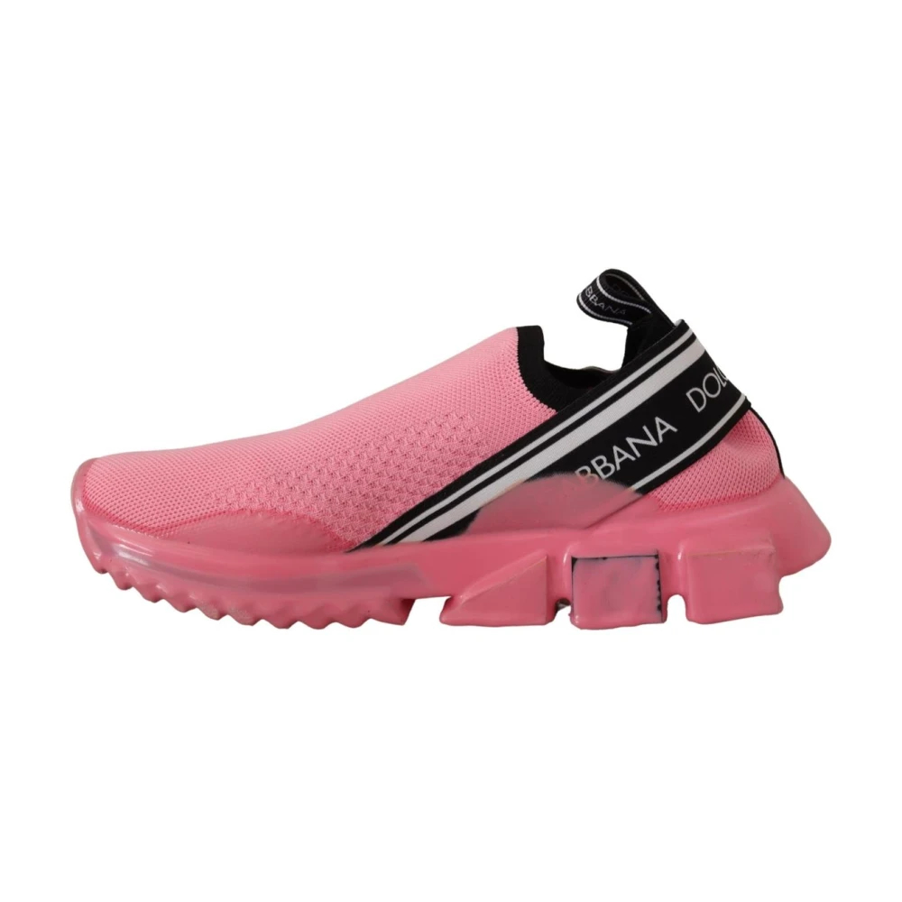 Dolce & Gabbana Damen Rosa - Sorrento Slip-On Sneakers - Shoes - 36 1/2 Eu