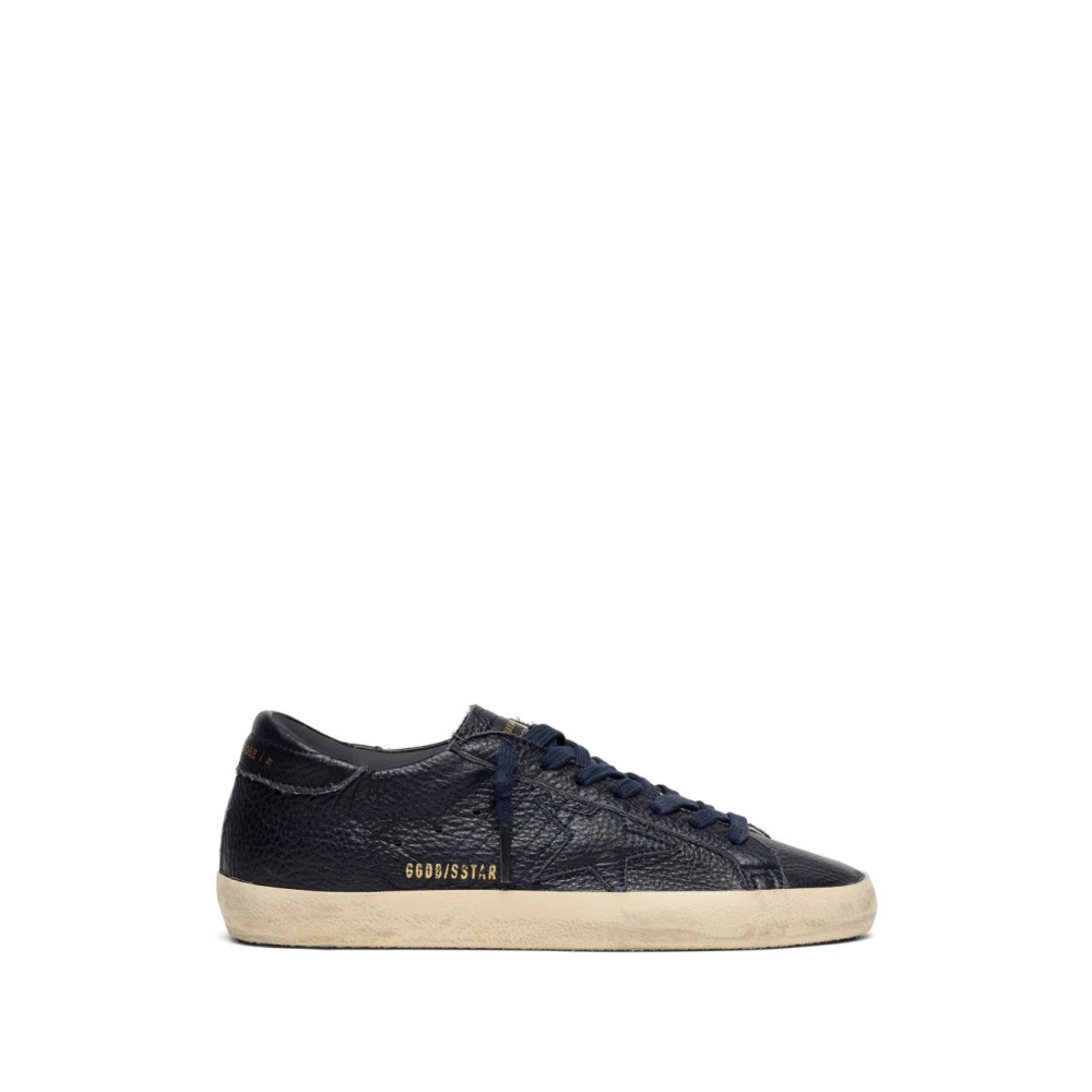 Golden Goose Herren Blau - Super-Star - Shoes - 39 Eu
