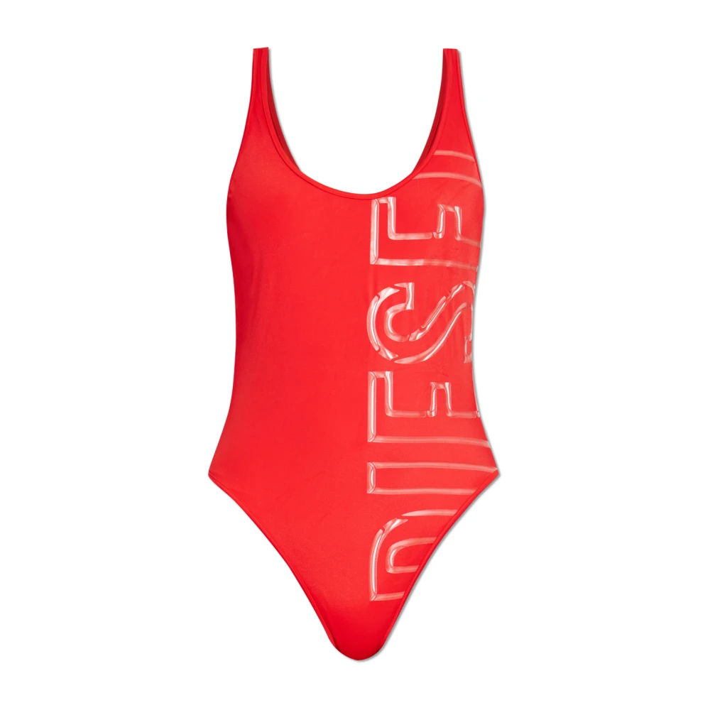 Diesel Damen Rot - Pamela D-Core Einteiliger Badeanzug - Swimwear - 2XS