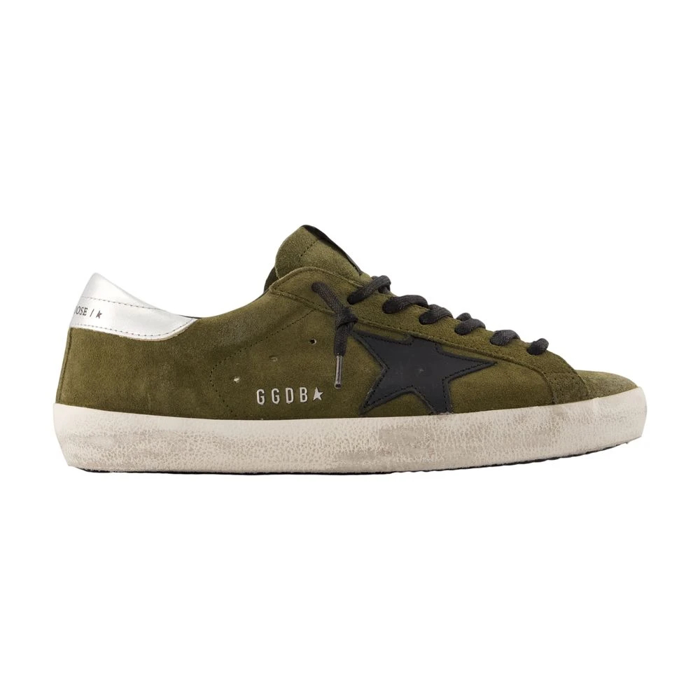 Golden Goose Herren Grün - Super-Star Sneakers - Shoes - 44 Eu