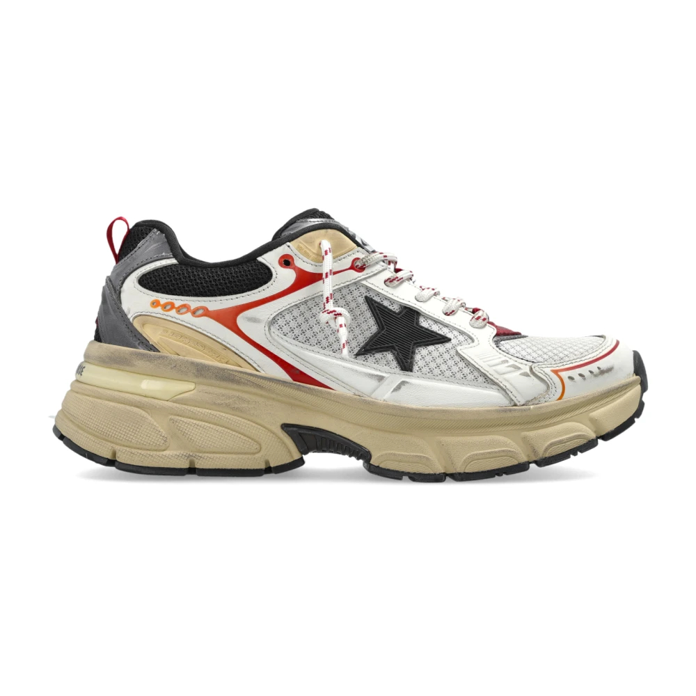 Golden Goose Damen Beige - Lightstar Sportschuhe - Shoes - 41 Eu