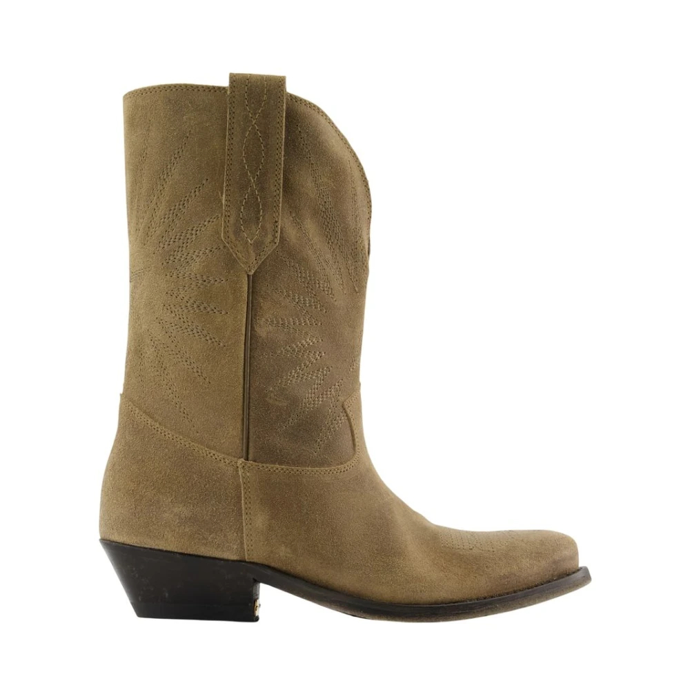 Golden Goose Damen Grün - Low Wish Star Boots - Shoes - 35 Eu