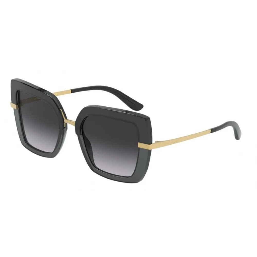 Dolce&Gabbana DG4373 Panto Damen Sonnenbrille aus Kunststoff in Schwarz, Größe Klein, verglasbar - Bild 12