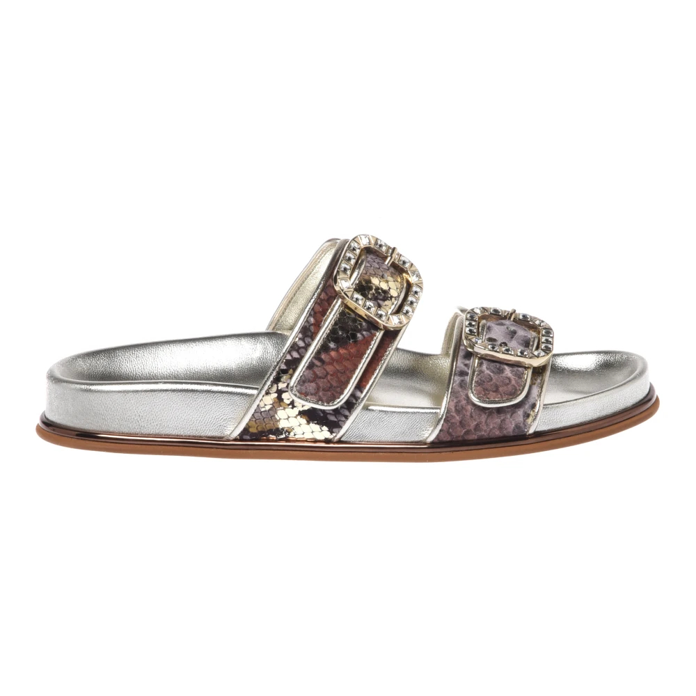 Baldinini - Python Print Mule - Shoes - Damen - Mehrfarbig - 39 Eu