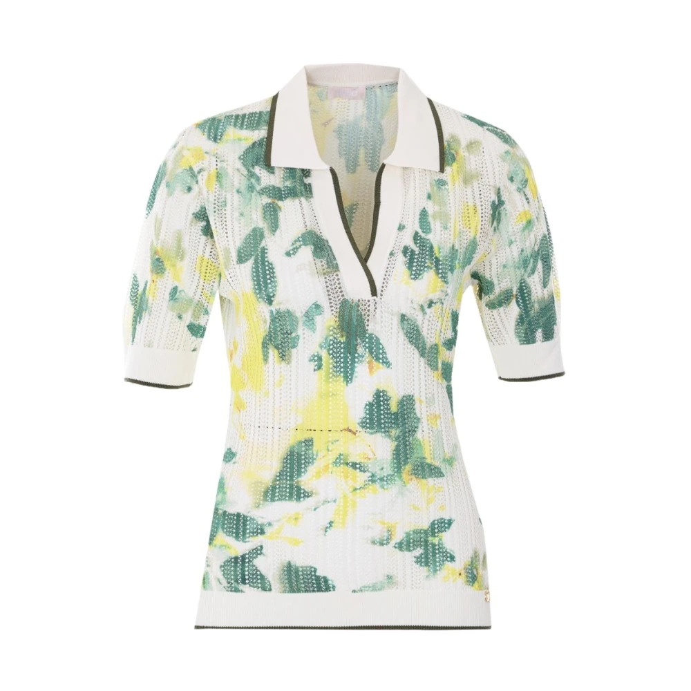 Liu Jo Damen Multicolor - T-Shirt - Tops - Mehrfarbig -Xs