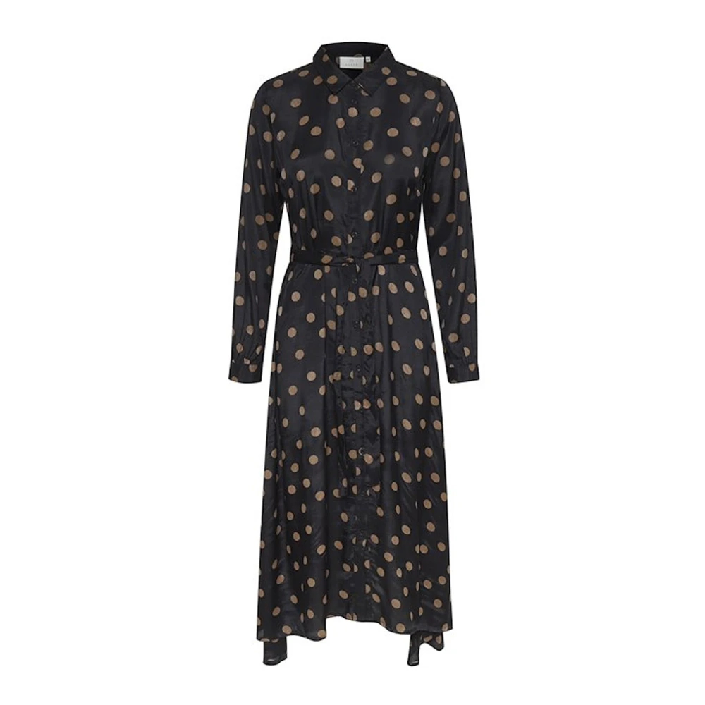 Kaffe Damen Schwarz Kleid Oline - Bild 5