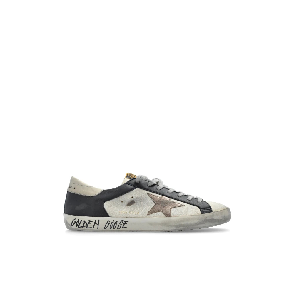Golden Goose Herren Grau - Super-Star Sneakers - Shoes - 40 Eu
