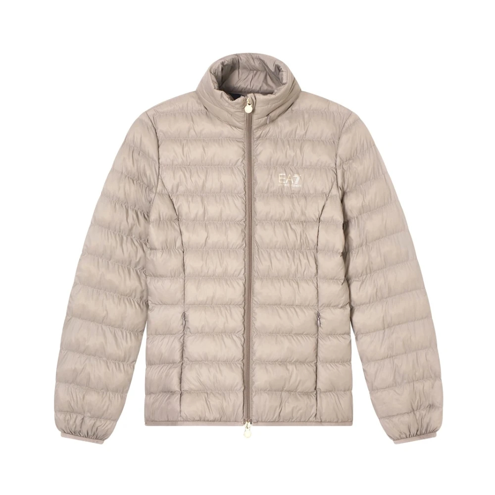 Emporio Armani Ea7 Damen Beige - Asv Core Padded Jacket - Jackets - 2XL