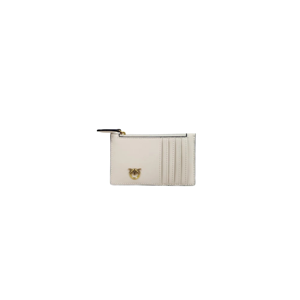 Pinko, Damen, Portemonnaie, Airone Cardholder, Beige - Bild 5