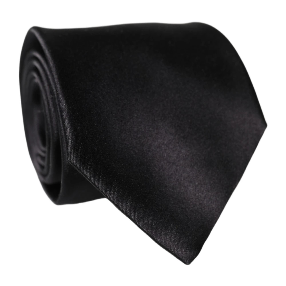 Dolce & Gabbana Herren Braun - Logo-Stickerei Seiden-Krawatte Mit Verstellung - Accessories - One Size