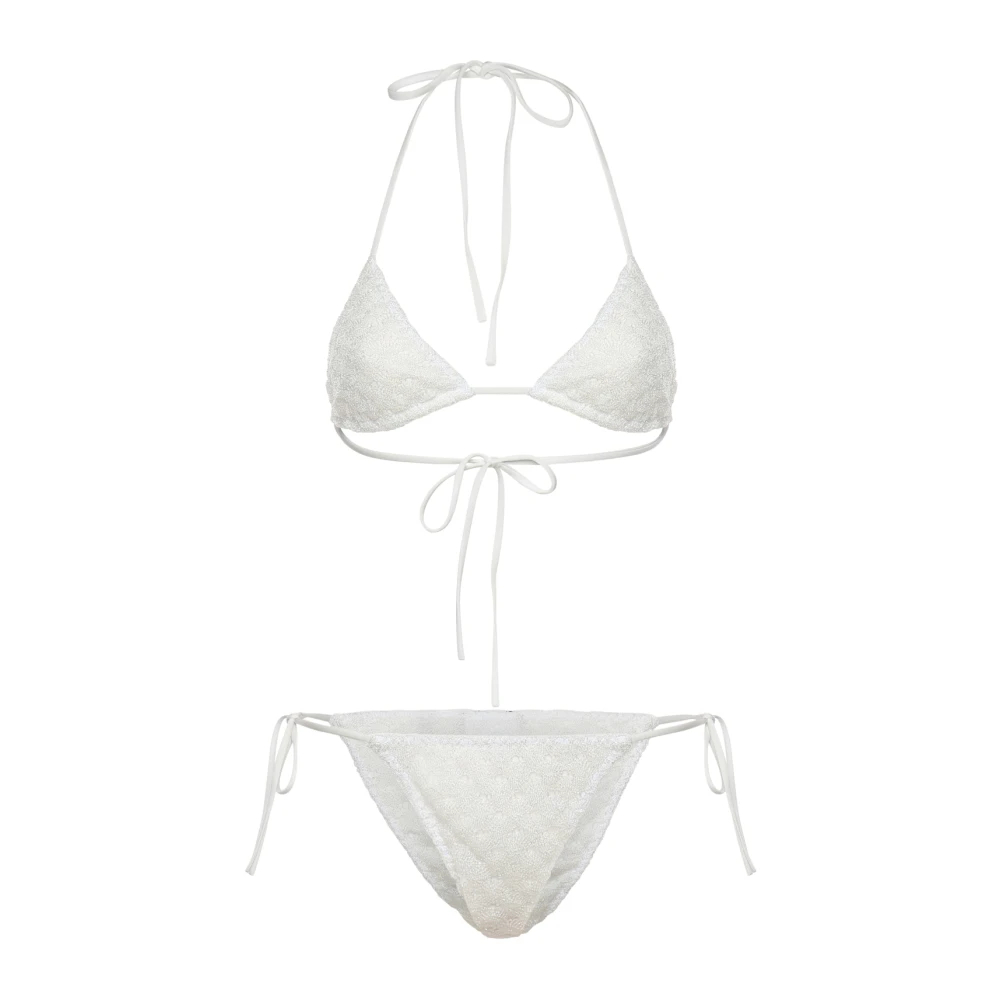 Missoni - Besticktes Und Gefüttertes Bikini - Swimwear -Damen -Weiß -S