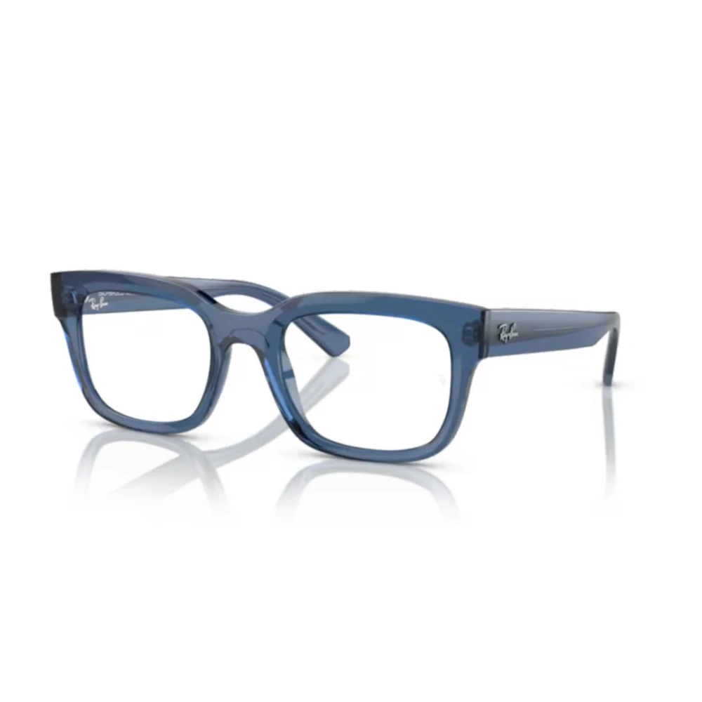 Ray-Ban Chad Optics Bio-Based Dunkelblau Transparent Fassung Klar Glas Polarisiert 52-22, RX7217 - Image 8