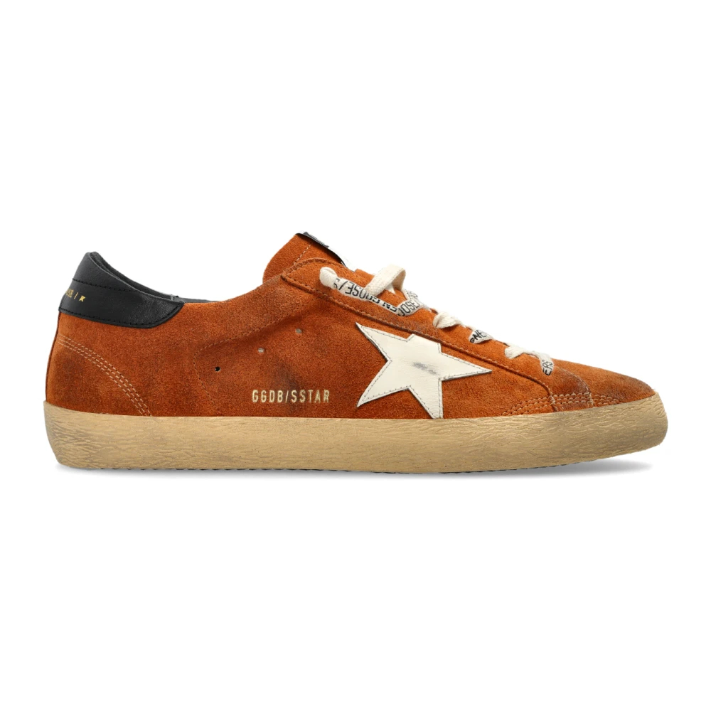 Golden Goose Herren Braun - Super-Star Sneakers - Shoes - 44 Eu