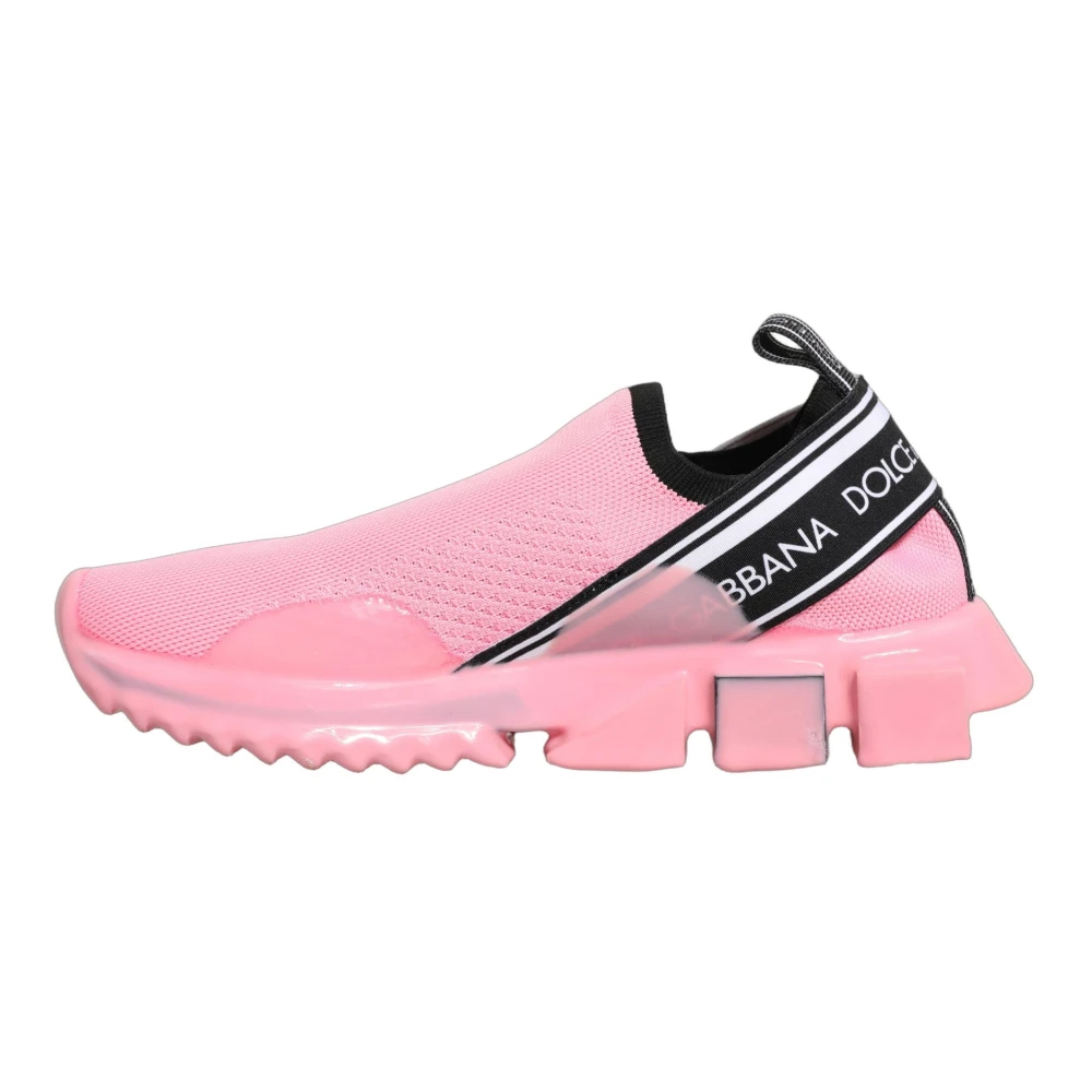 Dolce & Gabbana Damen Rosa - Sorrento Sneakers - Shoes - 37 Eu