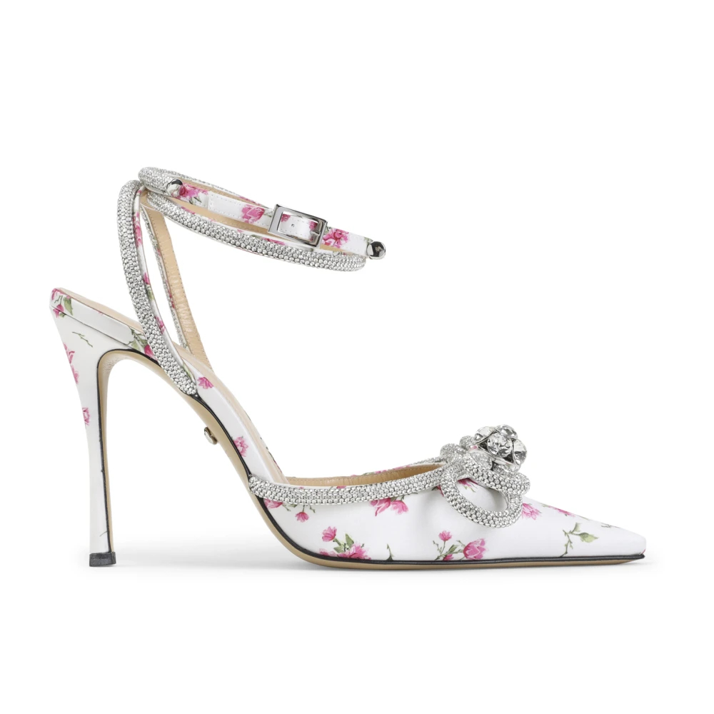 Mach & Mach Damen Multicolor - Double Bow Satin High Heels - Shoes - Mehrfarbig - 38 Eu