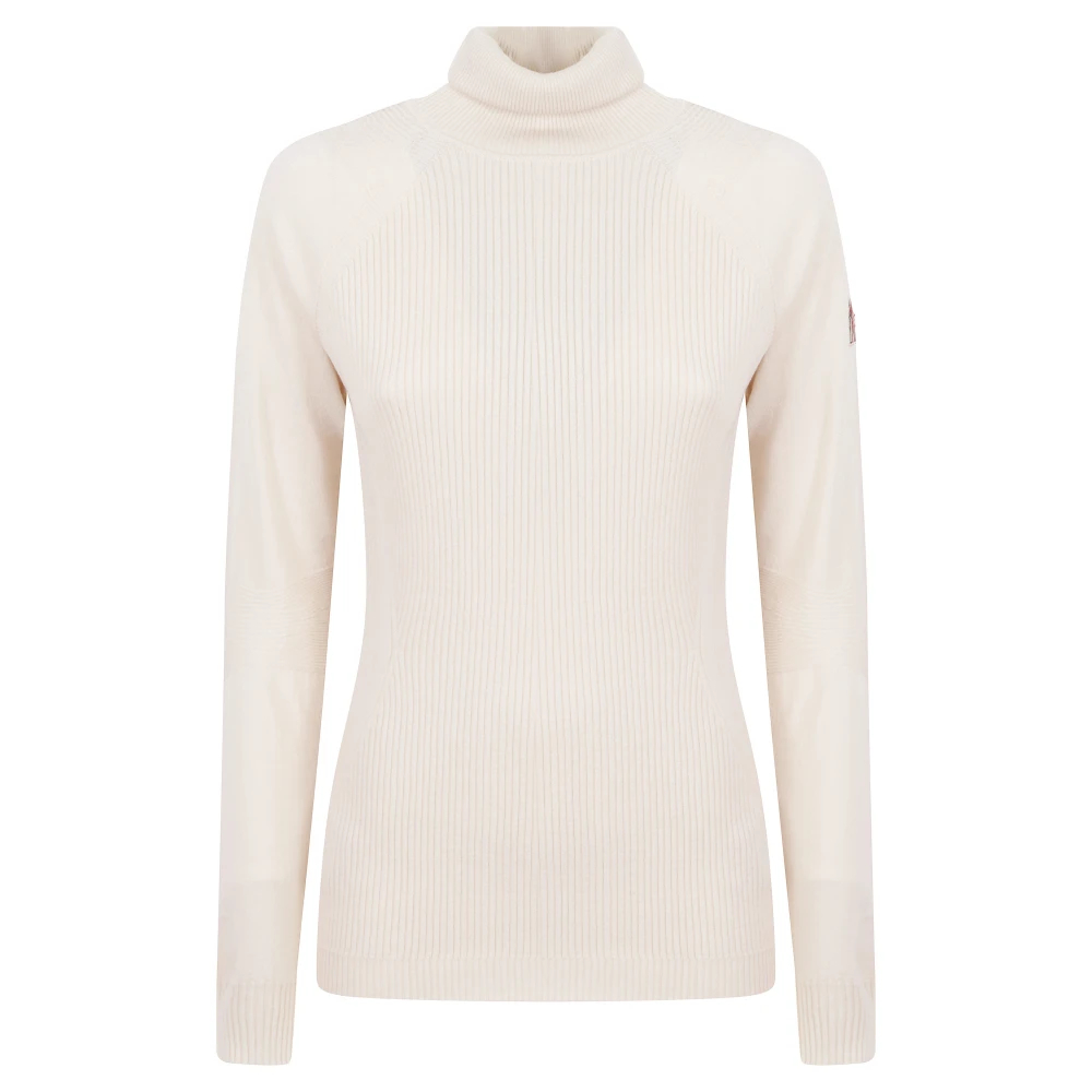 Moncler - Grenoble Apres-Ski Rollkragenpullover - Knitwear - Damen - Beige - S - Bild 3