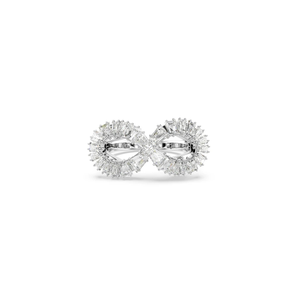 Swarovski Damen Grau - Kristallring - Accessories - 58 Mm