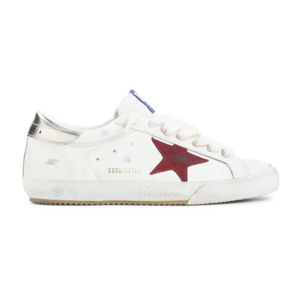 Golden Goose Herren Weiß - Super-Star Sneakers - Shoes - 44 Eu