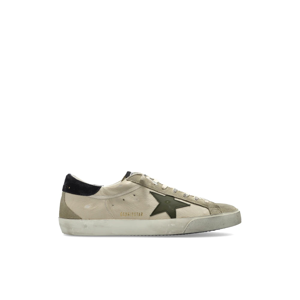 Golden Goose Herren Grau - Super-Star Sneakers - Shoes - 43 Eu
