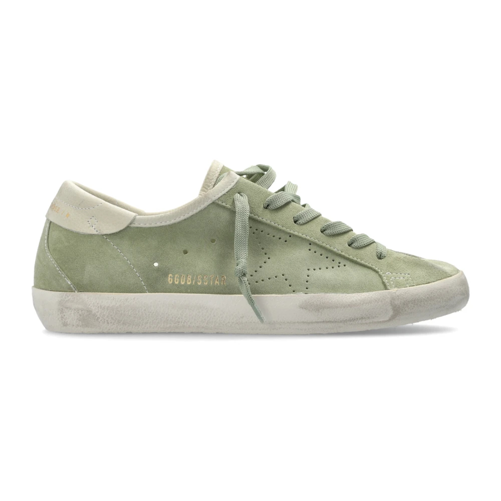 Golden Goose Damen Grün - Super-Star Sneakers - Shoes - 41 Eu