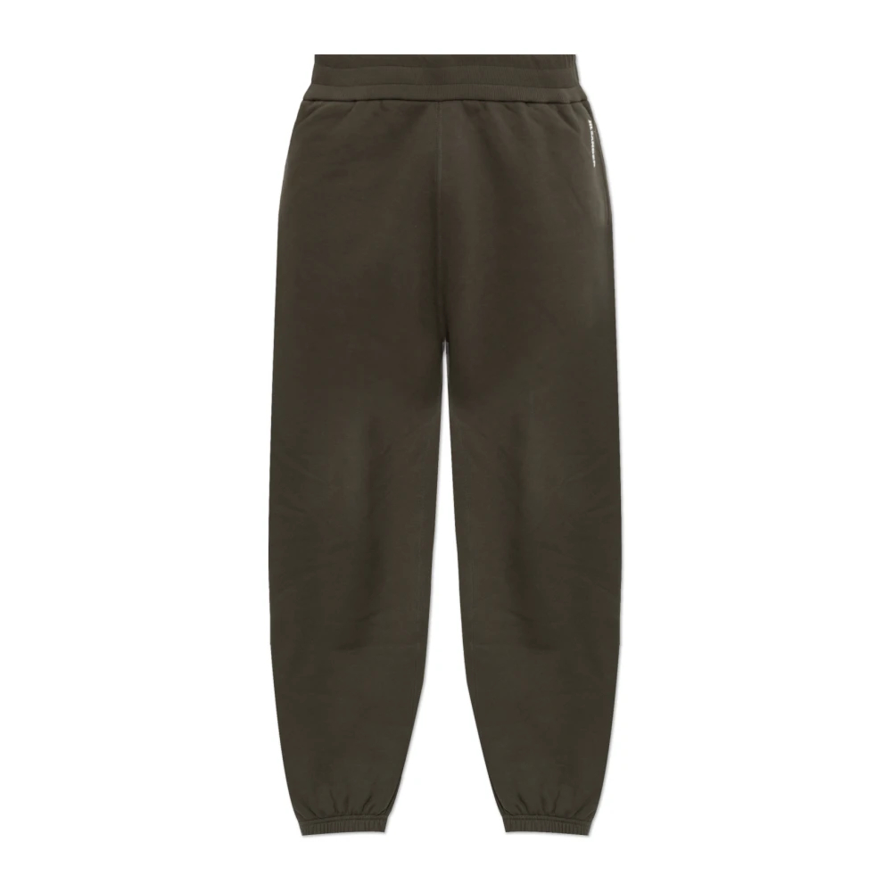 Jil Sander Herren Grün - Sweatpants Mit Print-Logo - Trousers - L