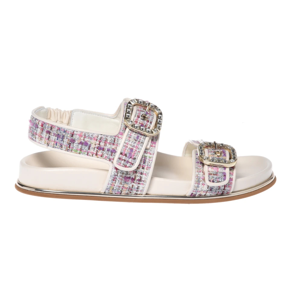 Baldinini Damen Multicolor - Tweed Sandale - Shoes - Mehrfarbig - 41 Eu