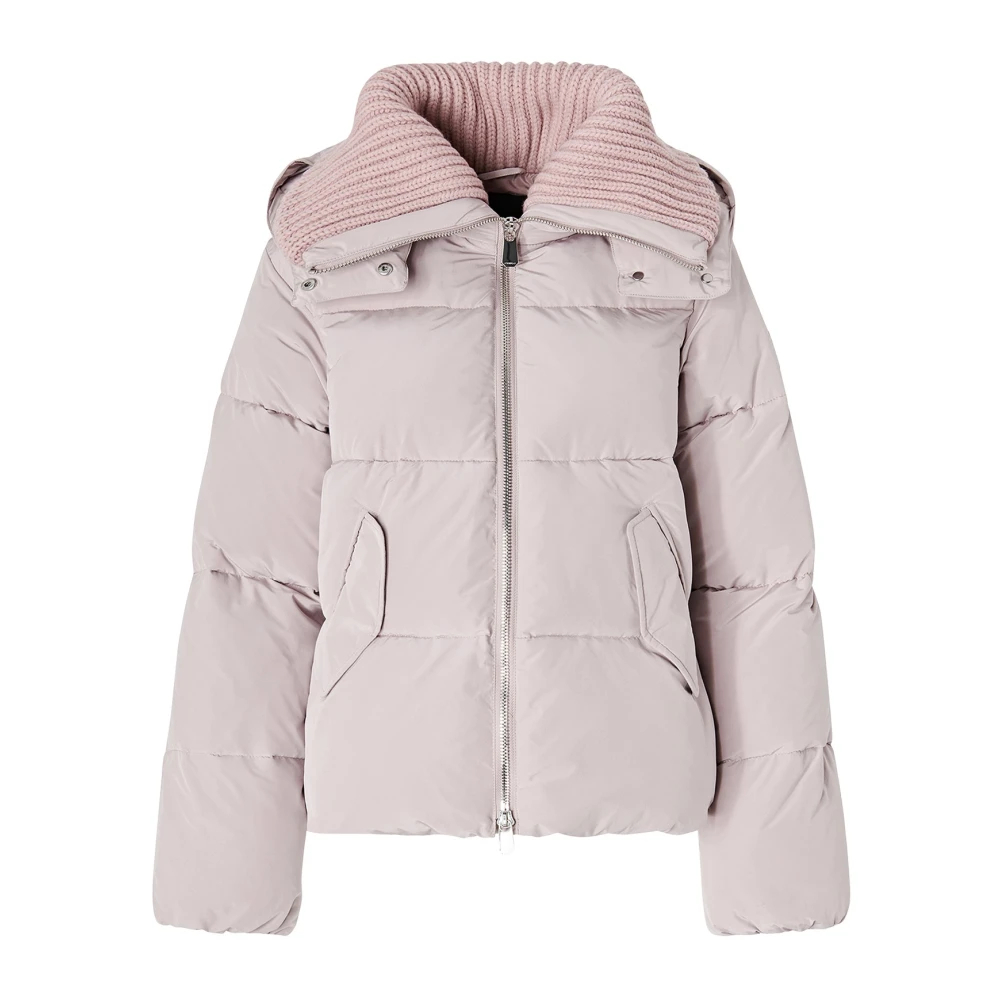 Pinko Damen Rosa - Ausgestellter Caban Aus Wasserabweisendem Technischem Gewebe - S - Bild 3