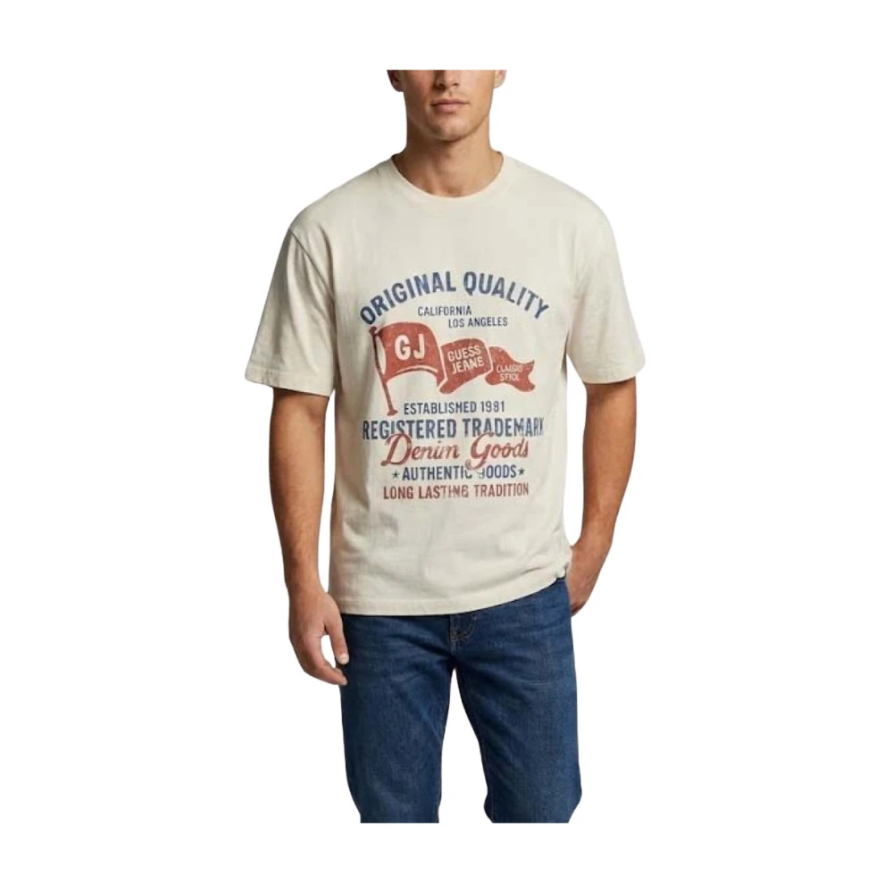 Guess Blanc T-Shirt - Bild 3
