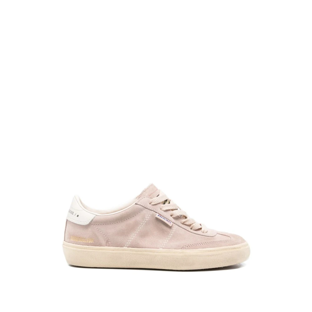 Golden Goose Damen Rosa - Soul-Star Suede Sneaker - Shoes - 35 Eu