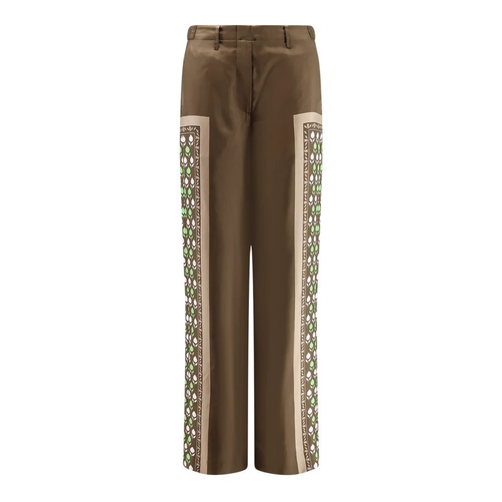 Tory Burch Damen Braun - Satinhose - Trousers - 2XS