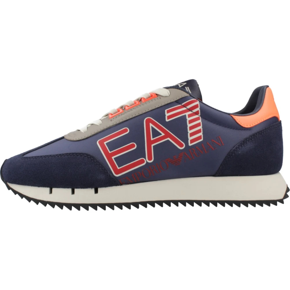 Emporio Armani Herren Blau - Vintage Sneaker - Shoes - 43 1/3 Eu